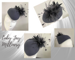 Load image into Gallery viewer, HHB336 Fascinator Teardrop Block approx 9&quot; x 6&quot;
